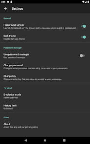 Screenshot 15 ServerDoor - SSH Client android