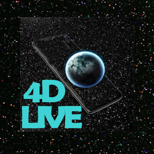 4d wallpaper live logo