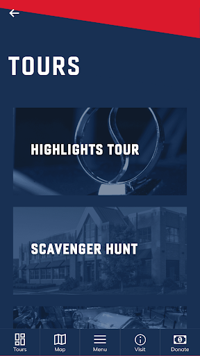 Studebaker Museum Mobile Guide Screen 2