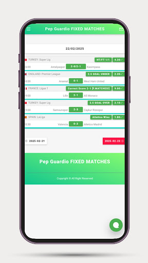 FIXED MATCHES | PEP GUARDIO screenshot 20