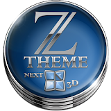 Next Launcher Theme Zaphire 3D icon