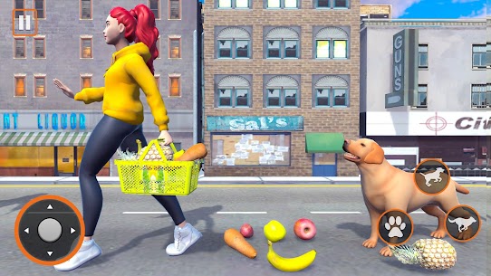 ألعاب حياة الكلب 3D غير متصل 7