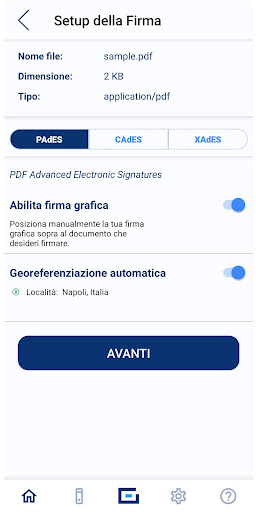 Firma DigitalDNA Screen 3