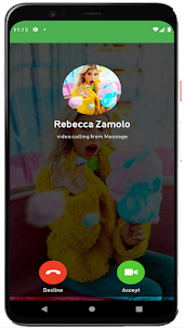 Rebecca Zamolo Fake call