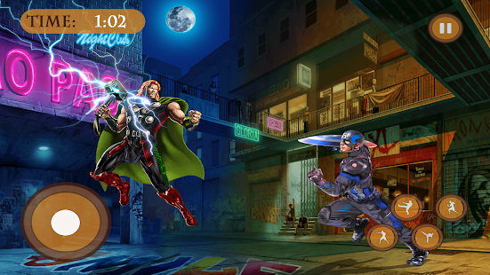 Superhero Fighting Immortal Gods Ring Arena Battle screenshots 14
