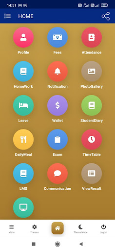 Android application VA Students screenshort