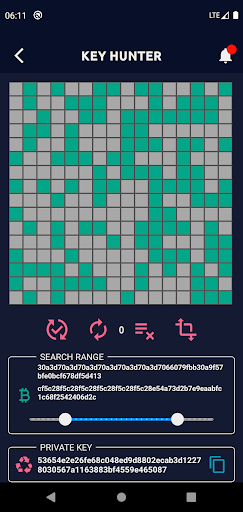 Key Hunter - Bitcoin Checker Screen 2