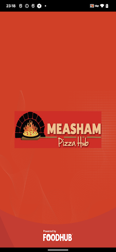 Android application Measham Pizza Hub screenshort