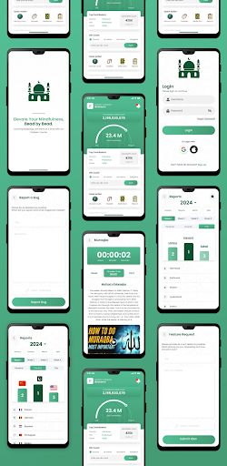 Android application Zikr Together screenshort