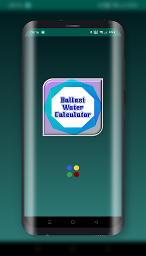 Android application Ballast Water Calculator screenshort