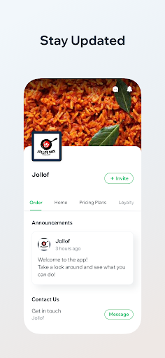 Chop Jollof Screen 3