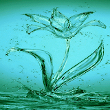 Abstract Water Flower LWP icon