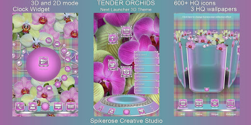 Tender Orchids 3D Next Launche Screen 2
