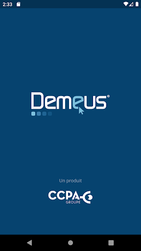 Android application Demeus screenshort