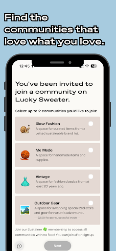 Android application Lucky Sweater - Swap Clothing screenshort