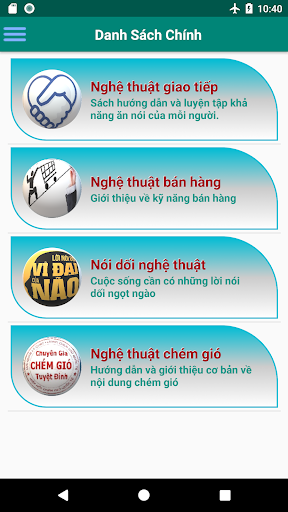 Android application Giao Tiếp Là Vàng screenshort