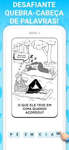 Visualização do aplicativo