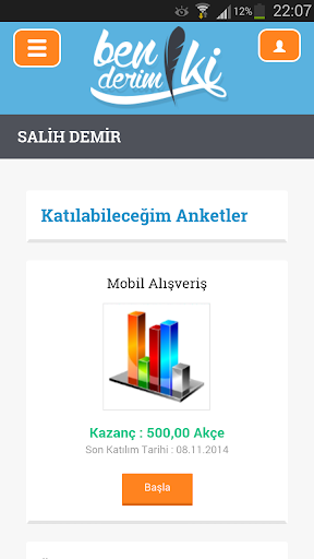 Ben derim ki... Anketle Screen 3