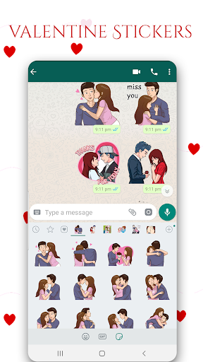 WASticker - Love Stickers App Screen 2