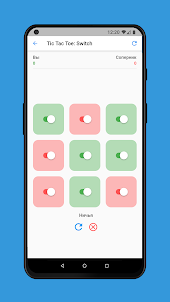 Крестики-нолики(Переключатели)