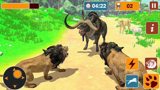 Angry Lion - Hunting Simulator 0.2 APK screenshots 3
