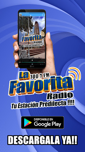 Android application Radio La Favorita screenshort