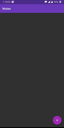 Android application Note Saver screenshort