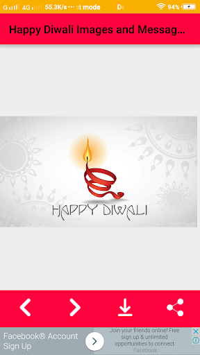 Happy Diwali Images & Wishes Screen 3
