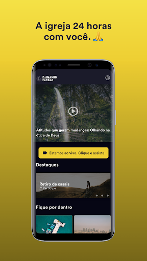 Android application Dunamis Igreja screenshort