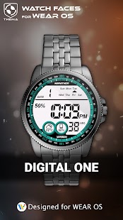 Digital One Watch Face لقطة شاشة