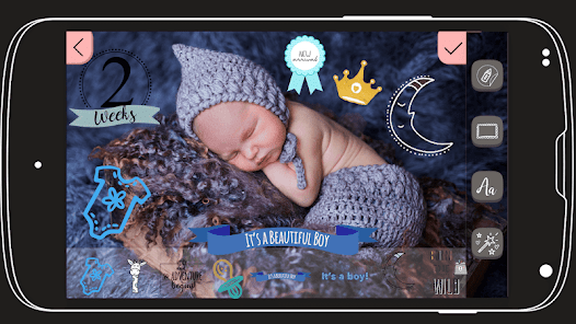 Captura 4 Mes A Mes De Mi Bebe Editor android