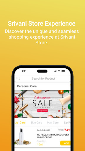 Android application Srivani store screenshort