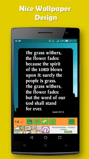 Android application Daily Bible Verses - Wallpaper screenshort
