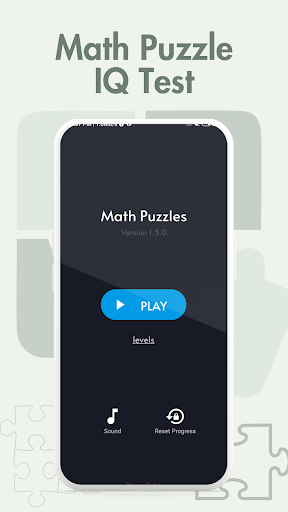 Android application Math Puzzles : IQ Test screenshort