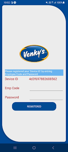Android application Venkys CBF screenshort