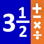 Fractions School Calculator