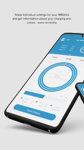 Android application NRGkick screenshort