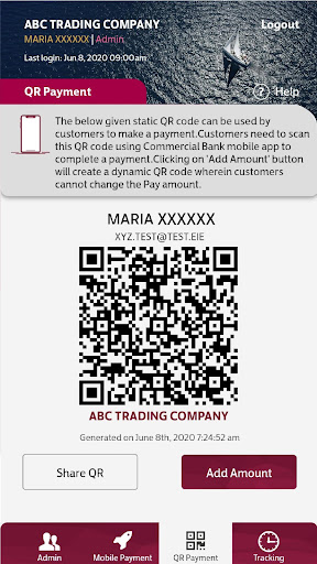 CB PAY For Merchants Screen 3