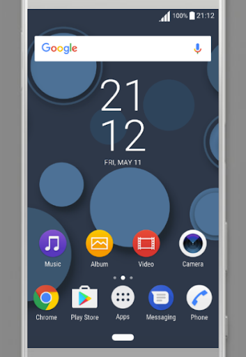 Android application Pacify (Android P theme) - The screenshort