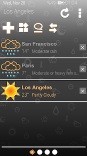 Weather Clock Captura de pantalla