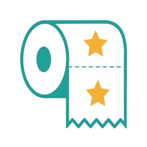 Where is the toilet Logo