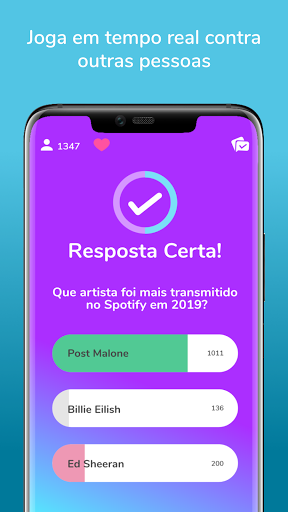 NightQuiz – Quiz com prémios Screen 3