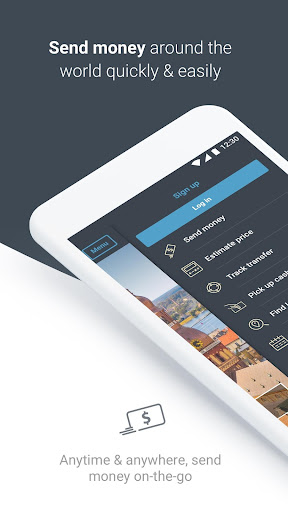 Android application Western Union Send Money LV screenshort