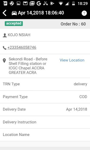 Eziban Merchant App Screen 2