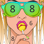 Cover Image of Download Color By Number Colouring Book  APK