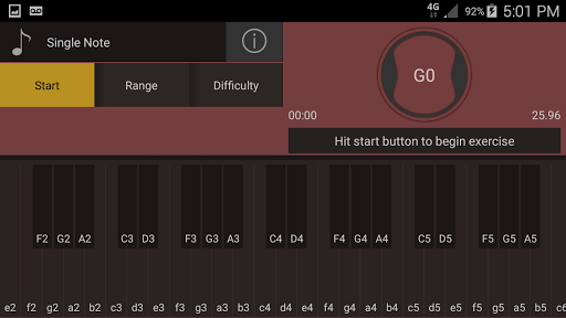 Screenshot of Vocal Trainer - Learn to sing