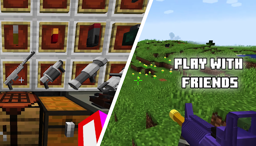 More Weapons Mod for MCPE Screen 2