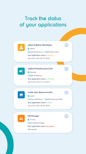 Screenshot of GoPlaces - Job Search Abroad