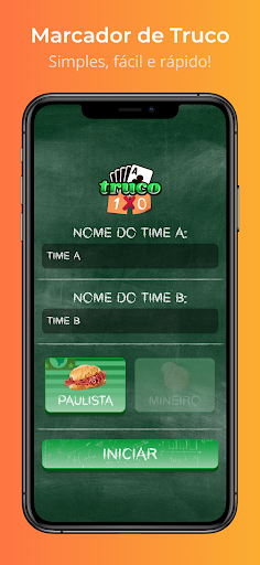 Android application Truqueando - Marcador de Truco screenshort