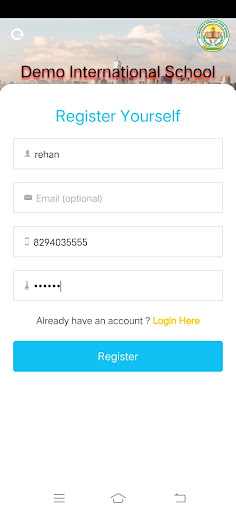 Android application Residential S D Public School screenshort